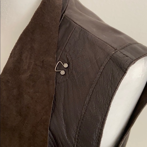 CO-OP Barney's of New York-Leather Vest - Picture 7 of 14